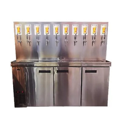 SS kegerator tap wall SS kegerator tap wall